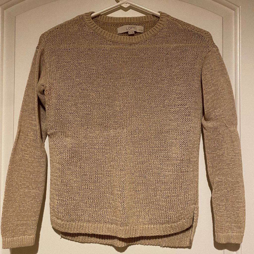 Loft Tan Pullover